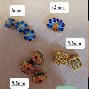 Cloisonne loose beads